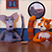 Stop motion cat characters: Box Makers Yard